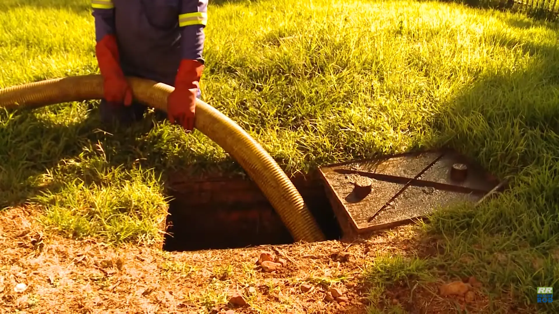 Written septic inspection report and system check
